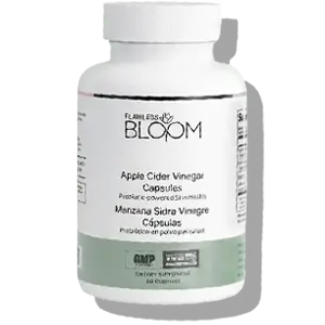Cápsulas de vinagre de sidra de manzana Flawless Bloom