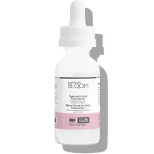 flawless bloom hyaluronic acid face serum