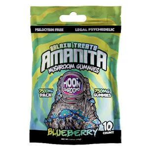 Galaxy Treats Blueberry Moon Shrooms Amanita Mushroom Gummies PGalaxy Treats Blueberry Moon Shrooms Amanita Mushroom Gummies