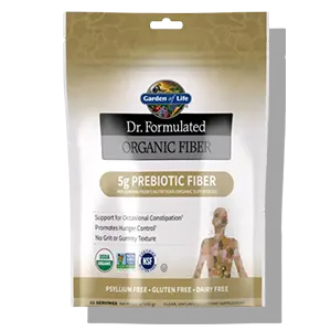 garden of life dr. formulated organic fiber prebiotic