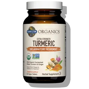 curcuma bio Garden of Life, force maximale