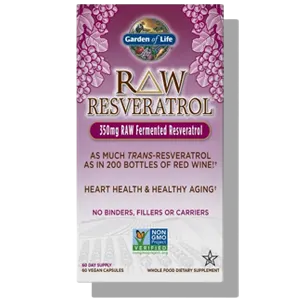 garden of life resveratrol supplement