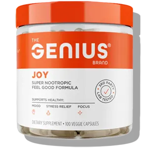 genius joy, nootropic mood enhancer supplement