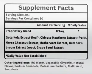 Glyco Restore Supplement Facts