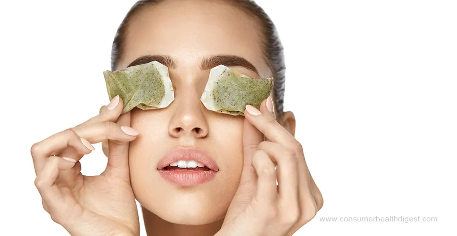 green tea bags for eyes