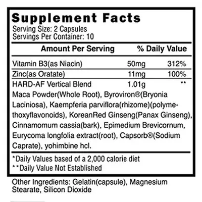 Harad Steel Nahrungsergänzungsmittel