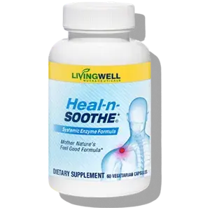heal-n-soothe proteolytic enzymes - natural joint support supplement