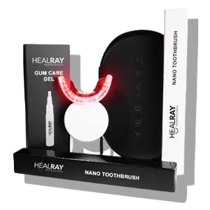 healray red light therapy for gums