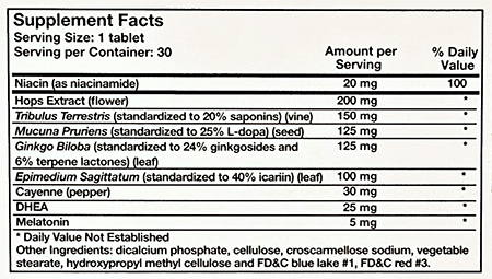 HerSolution Supplement Facts