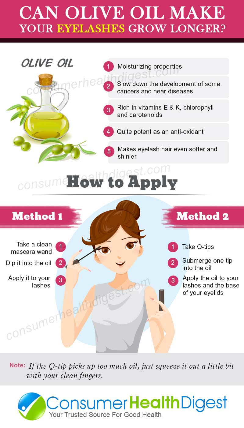 Get Longer Lashes With Extra Virgin Olive Oil Try It 