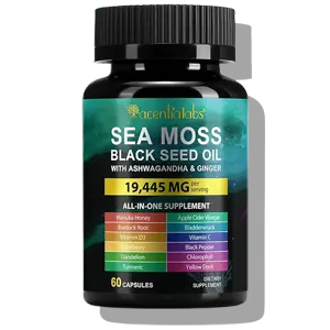 huyehf sea moss black seed oil