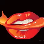 itchy burning lips