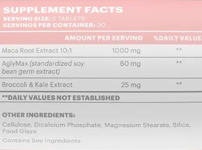 juveriente effisoy supplement facts