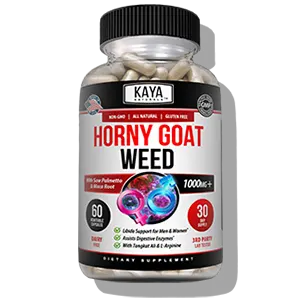 Kaya Naturals, épimède pour hommes et femmes