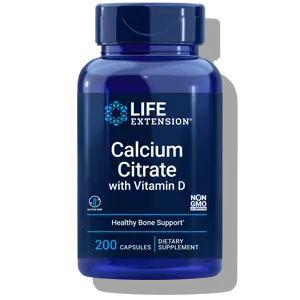 life extension calcium citrate with vitamin?d