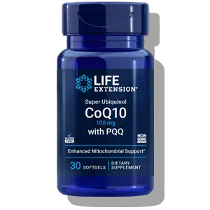 life extension super ubiquinol coq10 with pqq