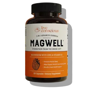Vive conscientemente Magwell Magnesio con zinc y vitamina D3