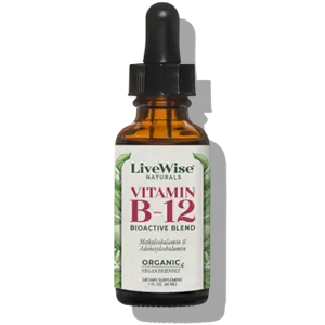 live wise naturals liquid b12 vitamin sublingual