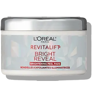 l’oréal paris revitalift bright reveal brightening peel pads