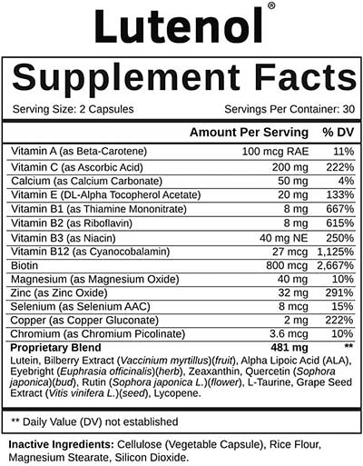ulutenol supplement