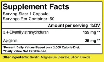 M-Drol Supplement Facts
