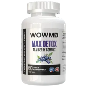WOWMD Max Detox Acai Berry Complex Review: An Ideal Detox Solution?