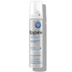 men's rogaine 5% minoxidil foam for hair regrowth