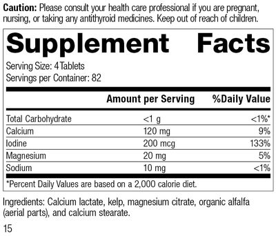 Min-Tran Supplement Facts