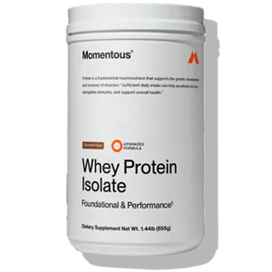momentous essential grass-fed whey protein
