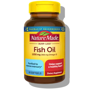 nature made fish oil softgels