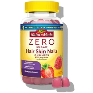 Nature Made Zero Sugar Hair Skin Nails Gummies