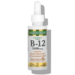nature’s bounty b12 sublingual liquid