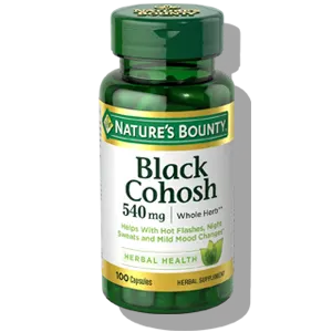 nature's bounty black cohosh