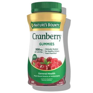 Nature’s Bounty — Cranberry Gummies (Urinary Tract Health)