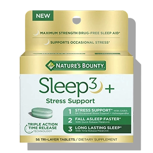nature’s bounty sleep3 tri-layer melatonin