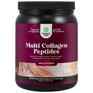 Péptidos de colágeno múltiple de Nature's Craft