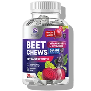 nature’s peak beets heart chews