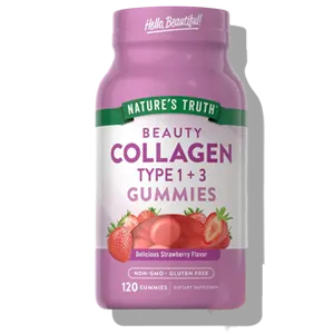 Nature's Truth Beauty Collagen Typ 1 + 3 Gummibärchen