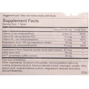 Nerium EHT Supplement Facts