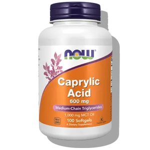 now foods caprylic acid softgels