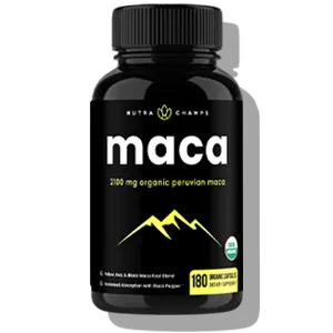 nutrachamps organic maca root powder capsules
