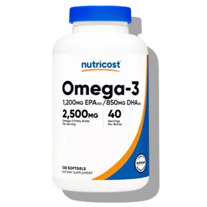 Nutricost Omega 3 Fish Oil Softgels