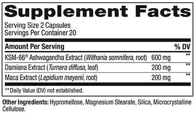 olly lovin libido supplement facts