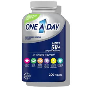 one a day men’s 50+ healthy advantage multivitamin