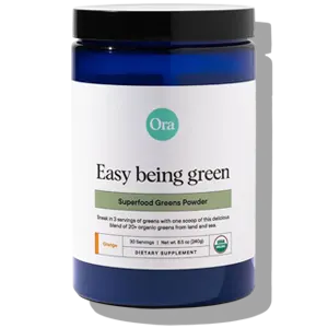 ora organic greens powder