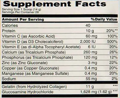 osteo bi flex nutrajoint plus glucosamine