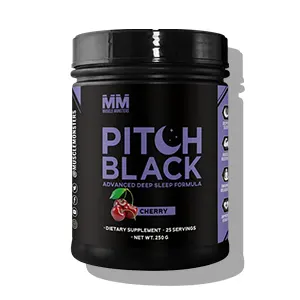 pitch black