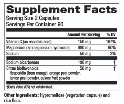 Plexus Bio Cleanse Supplement Facts