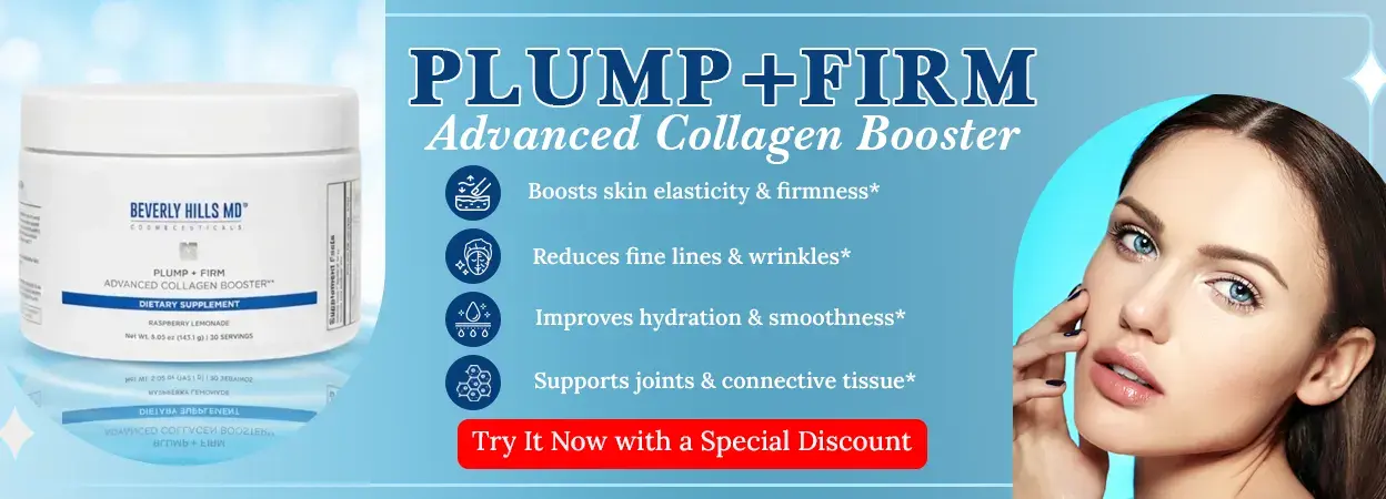 Beverly Hills MD Plump + Firm Booster de collagène avancé