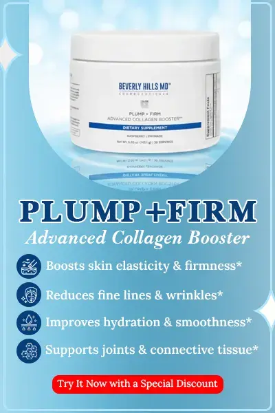 Beverly Hills MD Plump + Firm Booster de collagène avancé